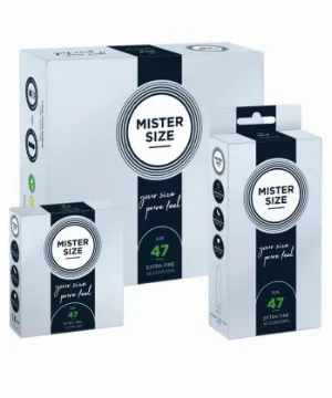 Mister Size 47mm (par 3, 10 ou 36)