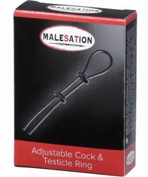 Malesation Adjustable Cock & Testicle Ring