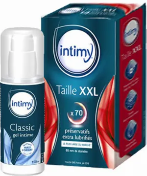 Intimy Taille XXL + Gel Lubrifiant Intime