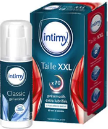 Intimy Taille XXL + Gel Lubrifiant Intime