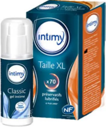 Intimy Taille XL + Gel Lubrifiant Intime